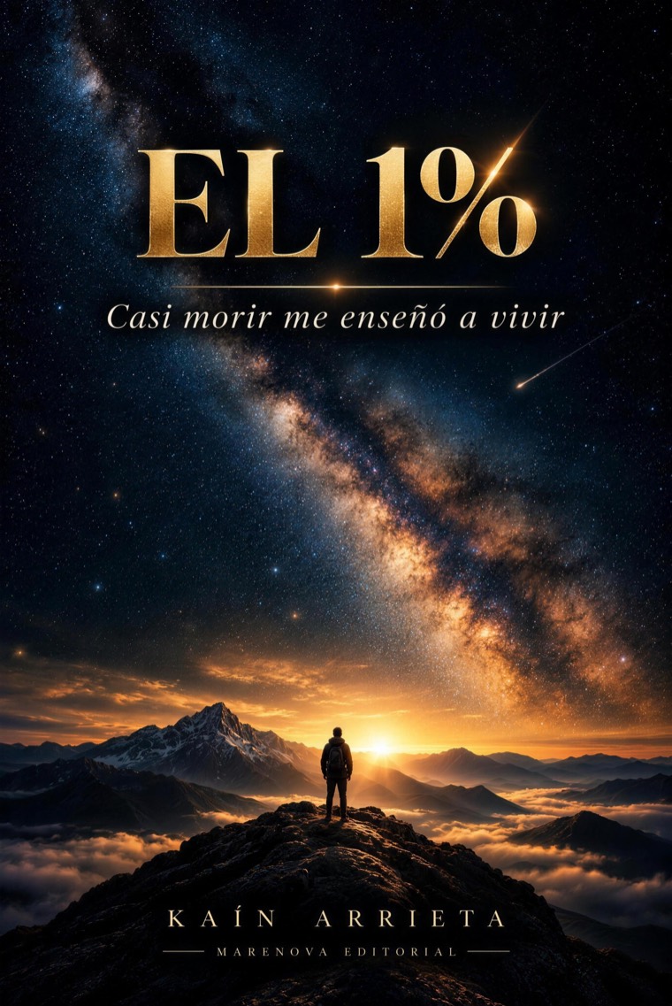 Portada de EL 1%, de Kaín Arrieta