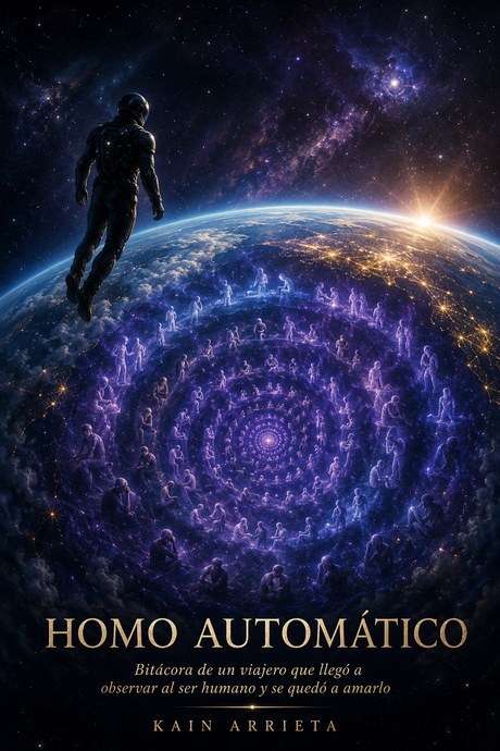 Portada de Homo Automático, de Kaín Arrieta