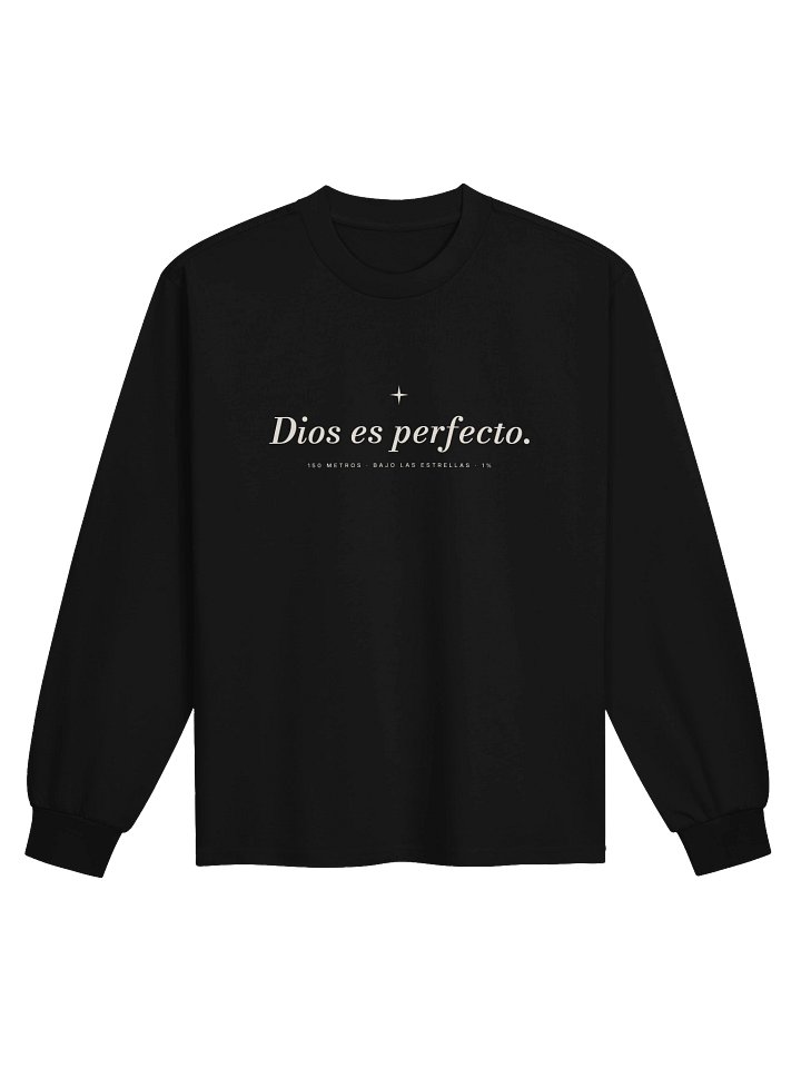 Manga larga — Dios es perfecto